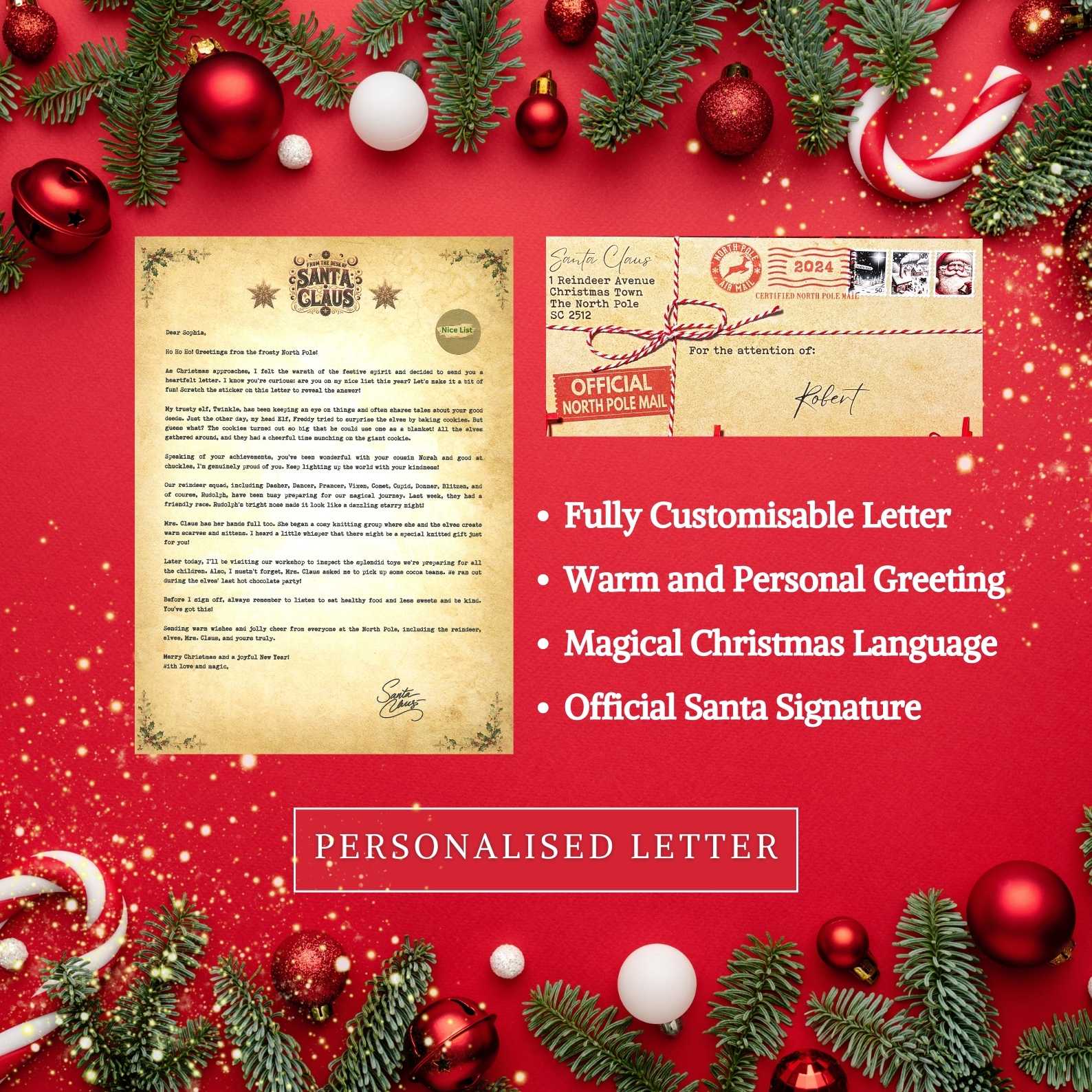 Luxury Personalised Letter