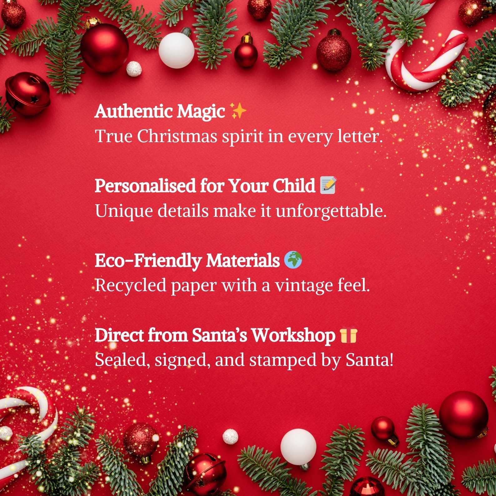 Luxury Personalised Letter