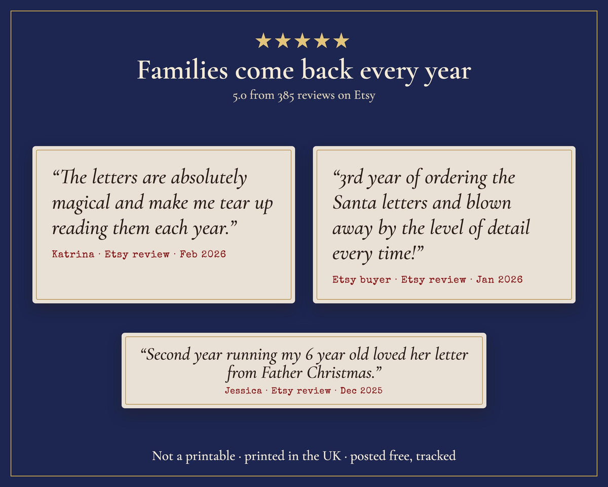 Claus Post customer review quotations displayed on a navy card.