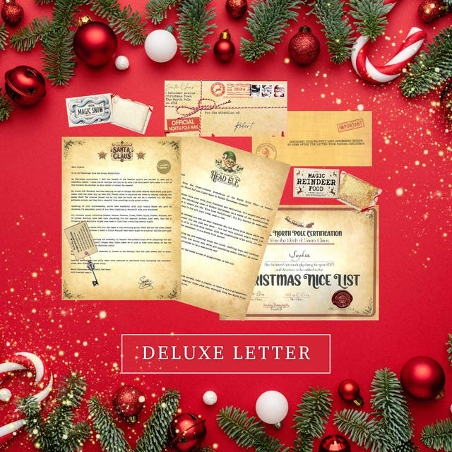 Personalised Santa Letter Gift Set – Deluxe