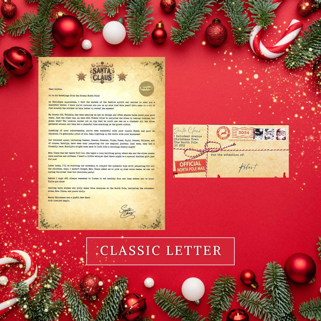 Classic Personalised Letter