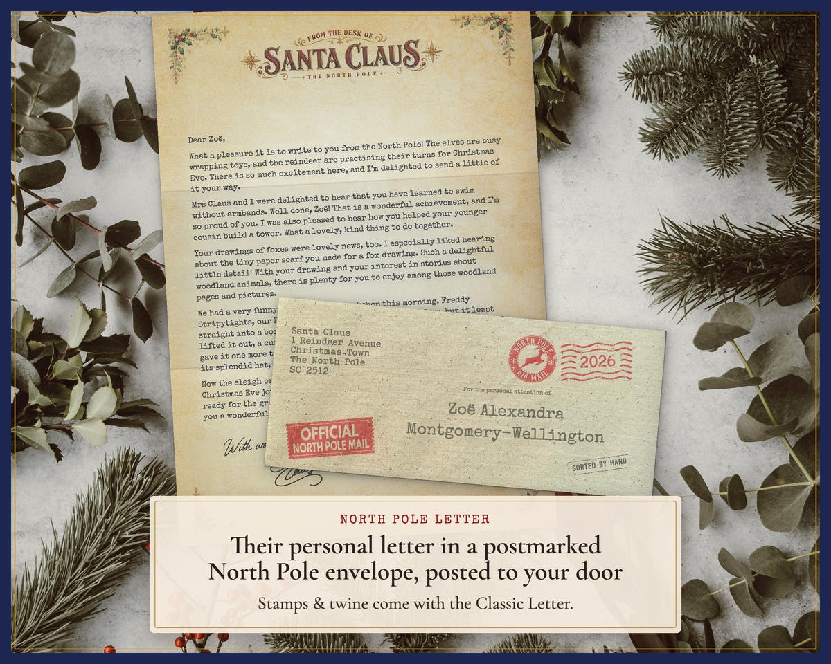 Letter from Santa: product photograph 7