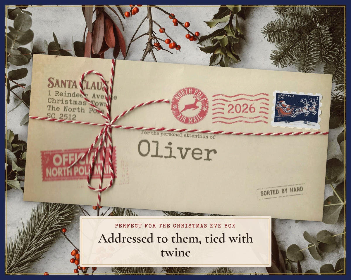 Letter from Santa: product photograph 8
