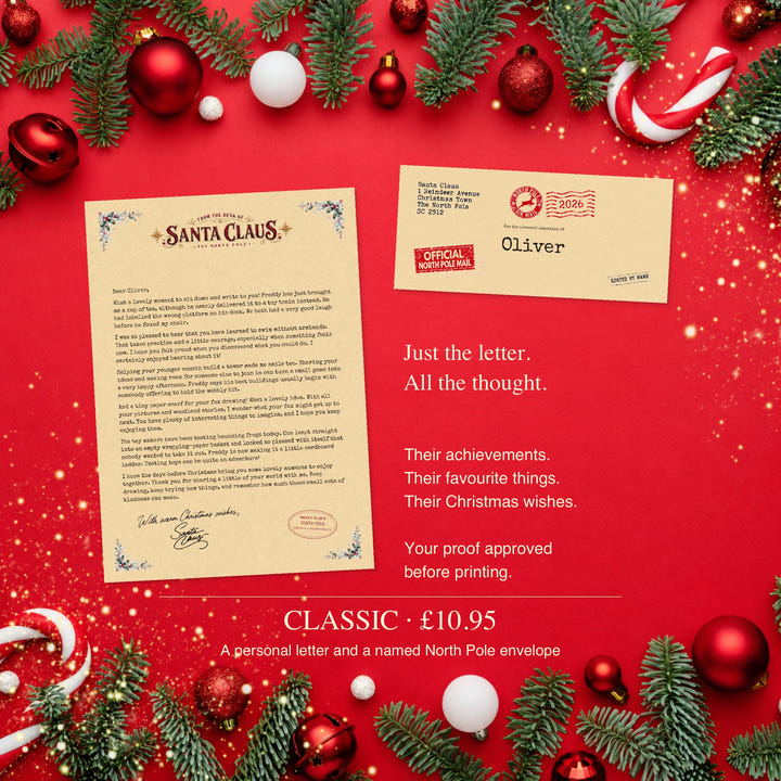 Personalised Santa Letter — Classic Edition