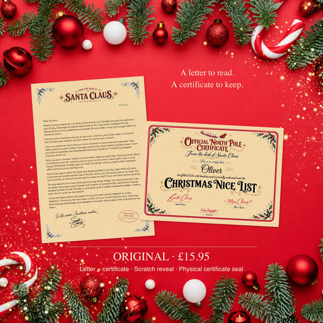 Personalised Santa Letter — Original Edition