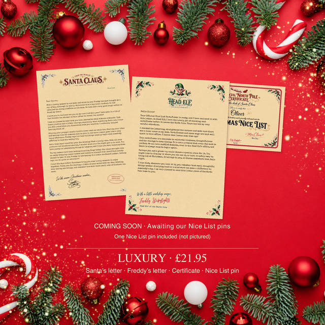 Personalised Santa Letter — Luxury Edition