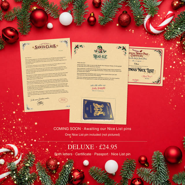 Personalised Santa Letter — Deluxe Edition